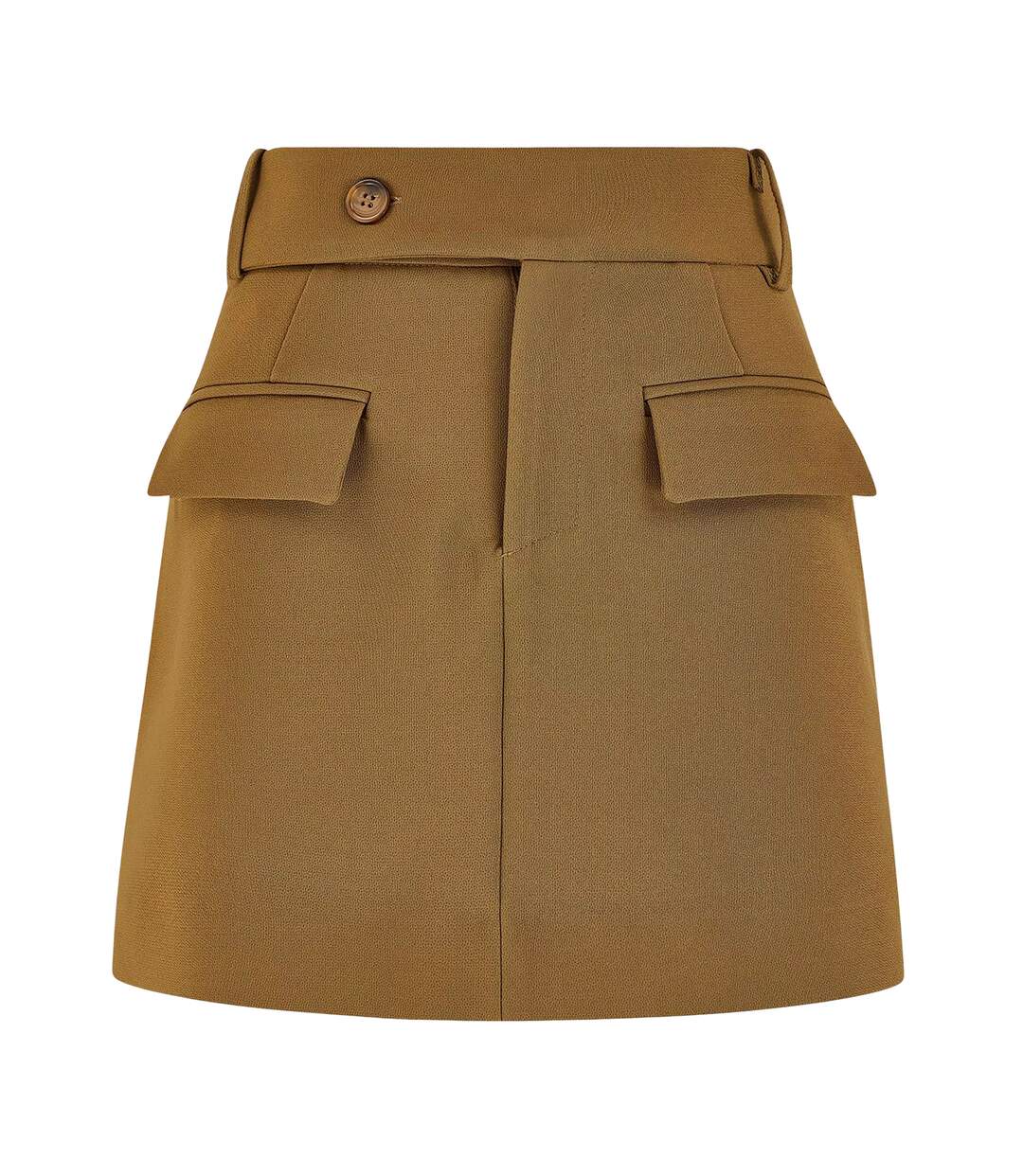 Womens/ladies Om The Ultimate Mini Skirt Olive Odd Muse-2