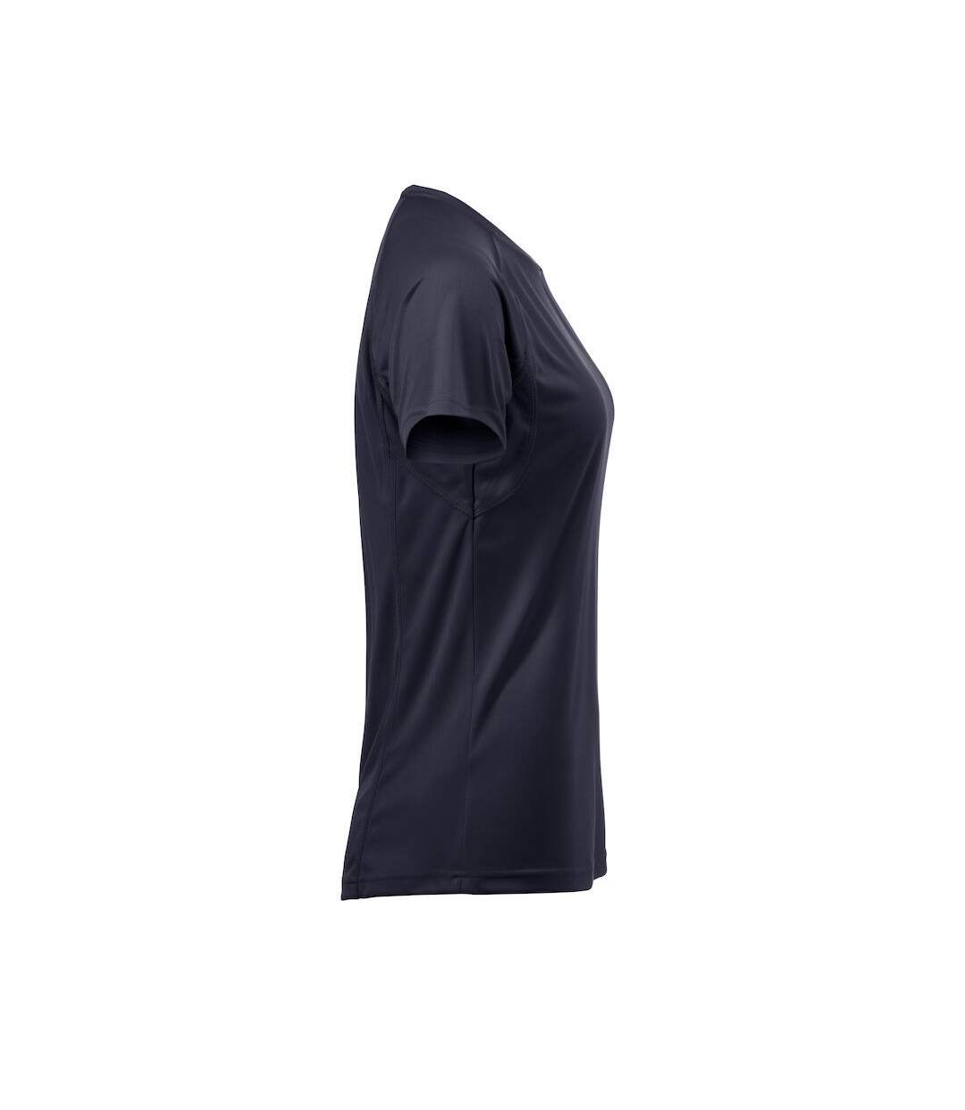 Womens/ladies Premium Active T-shirt Dark Navy Clique-3