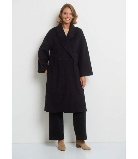 Manteau chaud avec manches évasées