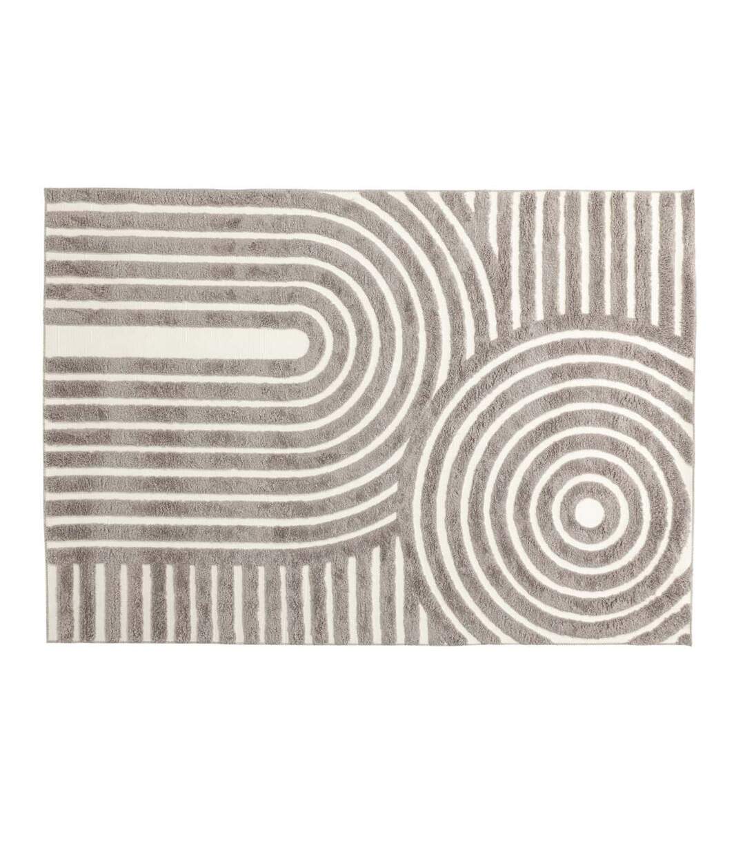 Tapis Déco Nikita 200x290cm Gris-1