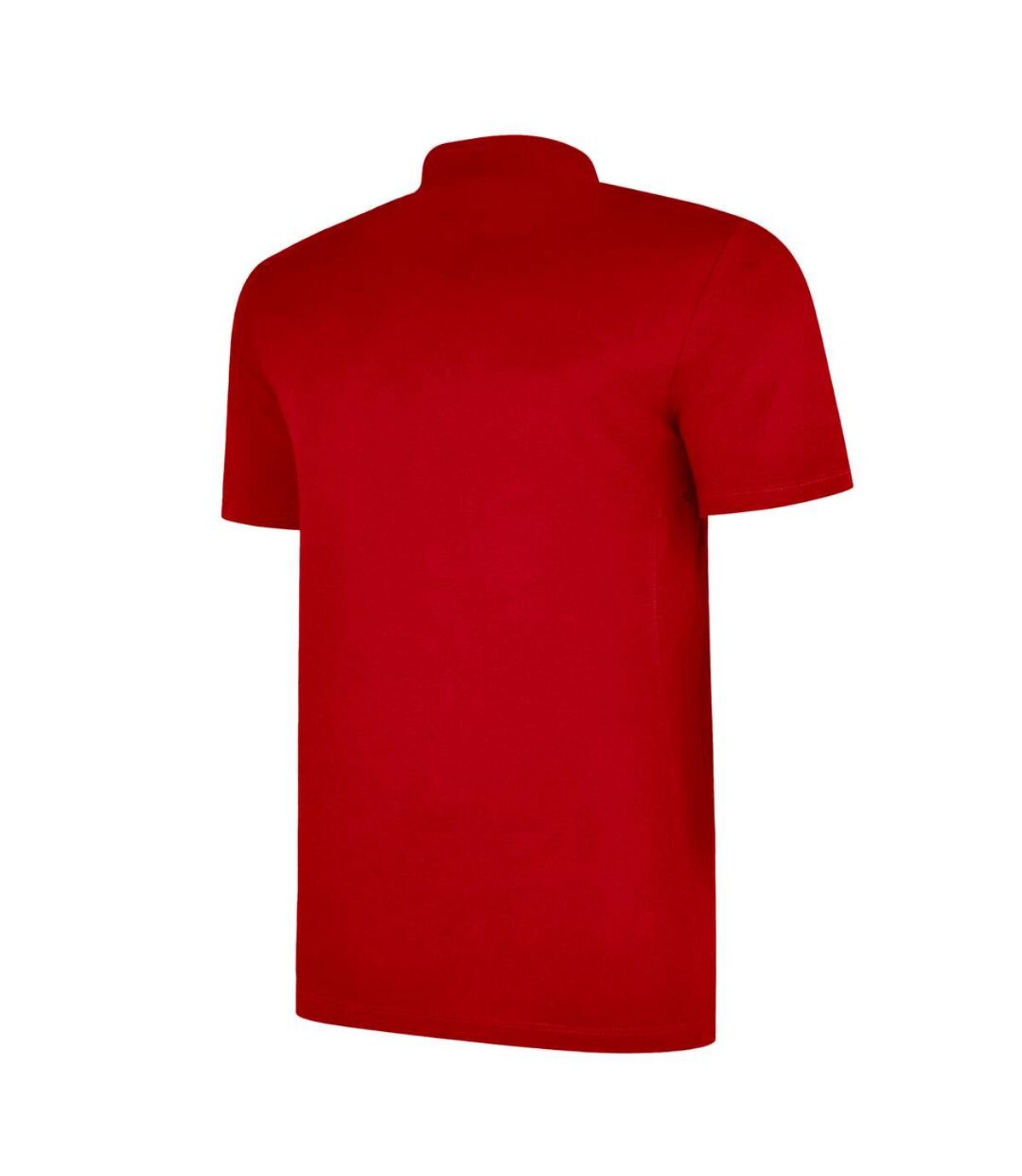 Umbro Mens Essential Polo Shirt (Vermillion/White)