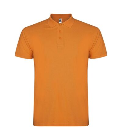 Roly Mens Star Short-Sleeved Polo Shirt (Orange)