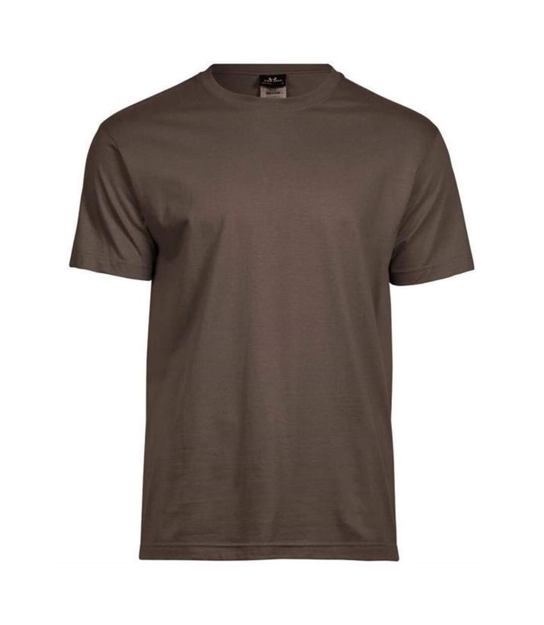 T-shirt sof hommes marron foncé Tee Jays