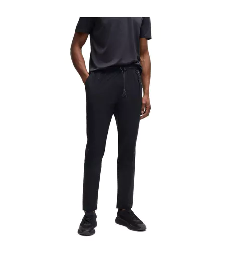 Pantalon De Survêtement Hwoven Homme Noir Boss