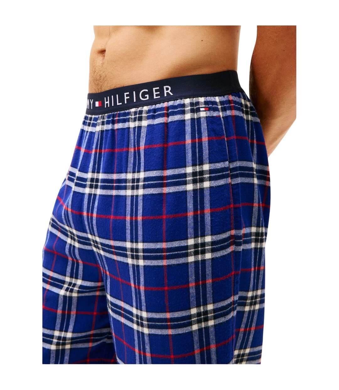 Bas De Pyjama Motif/style Motif Écossais Homme Bleu Tommy Hilfiger-4