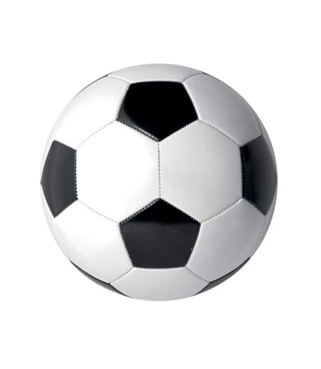 Ballon De Foot Soccer Taille 5 Blanc Noir MidOcean