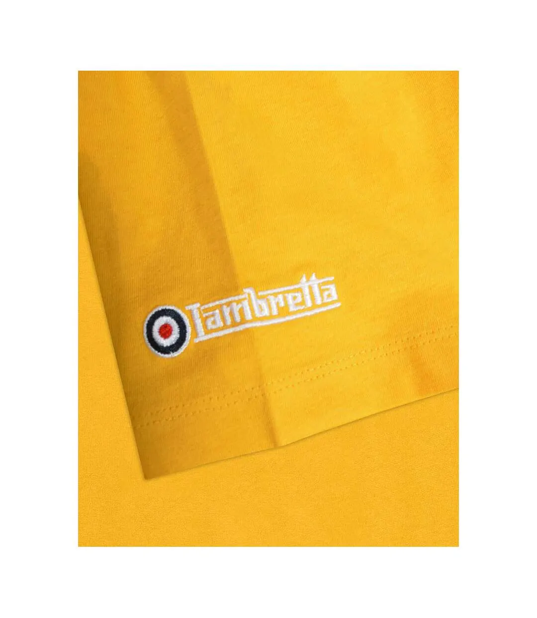 T-shirt Northern Soul Homme Jaune Or Lambretta-3
