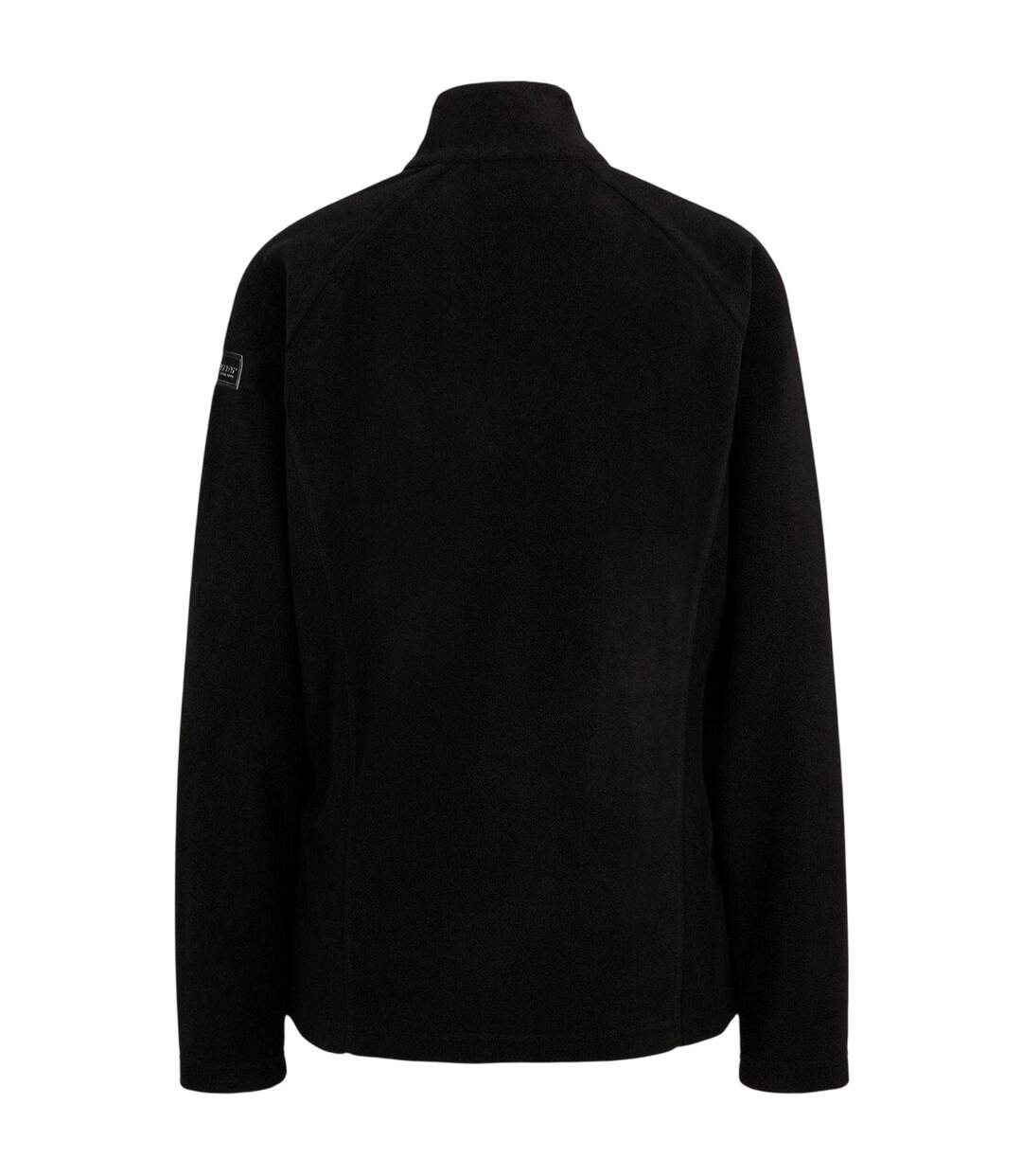 Womens/ladies Januki Half Zip Fleece Black Ziener-3