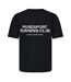 Mens Running Club  T-shirt Black Performance-2