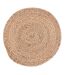 Set de table tressé Bord de mer - Diam. 38 cm - Beige-1