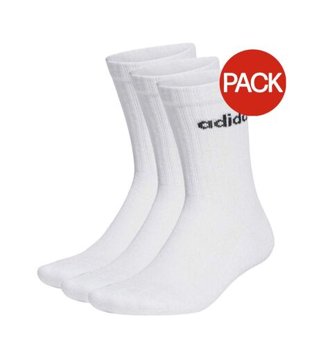Chaussettes Linear Adulte Blanc Adidas