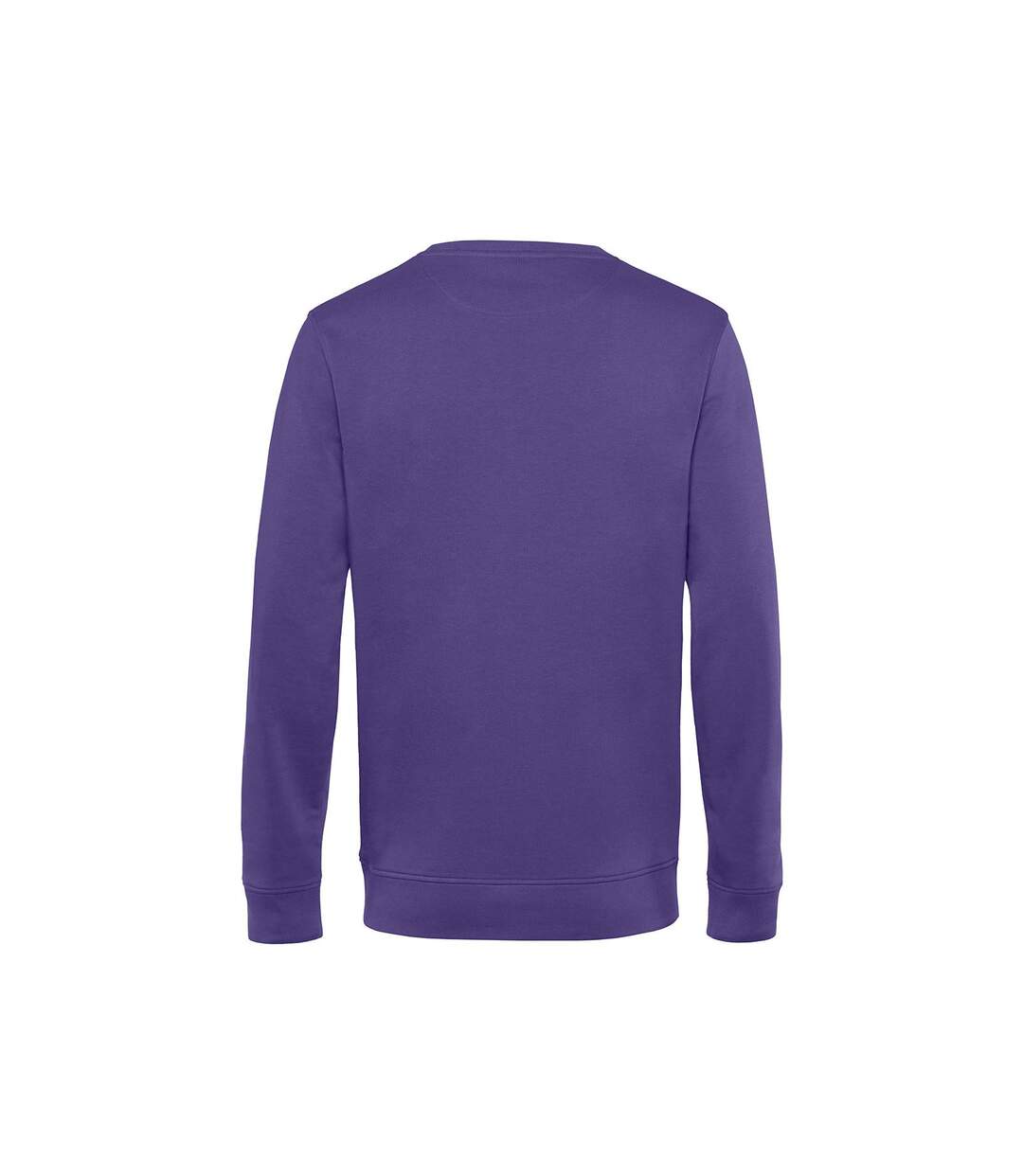 Sweat Organique À Col Ras Du Cou Pour Hommes Violet B&C-2