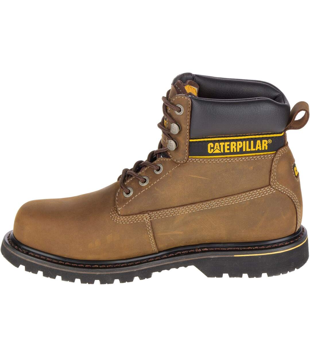 Holton S3 Safety Boot / Mens Boots / Boots Safety Brown Caterpillar-3