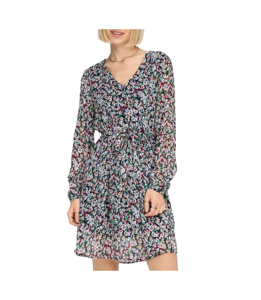 Robe à fleurs femme only danielle-1