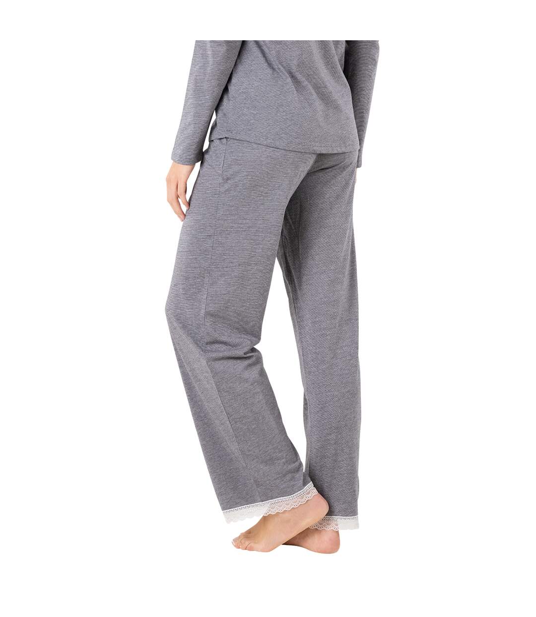 Pyjama long femme GRAPHIC Athena-5