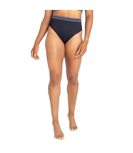 Womens/ladies Don´t Sweat It Bikini Bottoms Black Dare 2B
