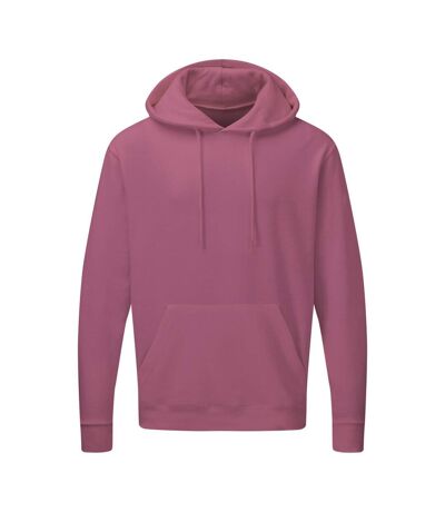 SG Mens Plain Hooded Sweatshirt Top / Hoodie / Sweatshirt (Cassis)