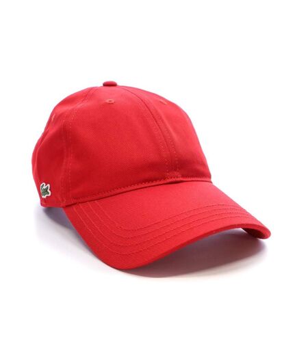 Casquette rouge lacoste rk0440