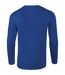 Gildan Pack of 5 Mens Soft Style Long Sleeve T-Shirt  (Royal) - UTBC4808