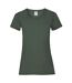 Fruit of the Loom - T-shirt - Femme (Vert bouteille) - UTPC5766