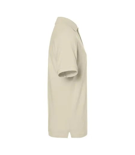 Polo Classic Homme Beige Gris James And Nicholson