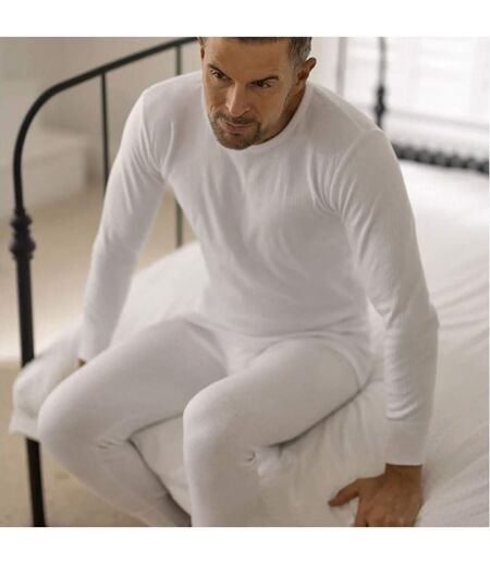 Winter Men's Thermal Underwear Set: Top and Long Johns