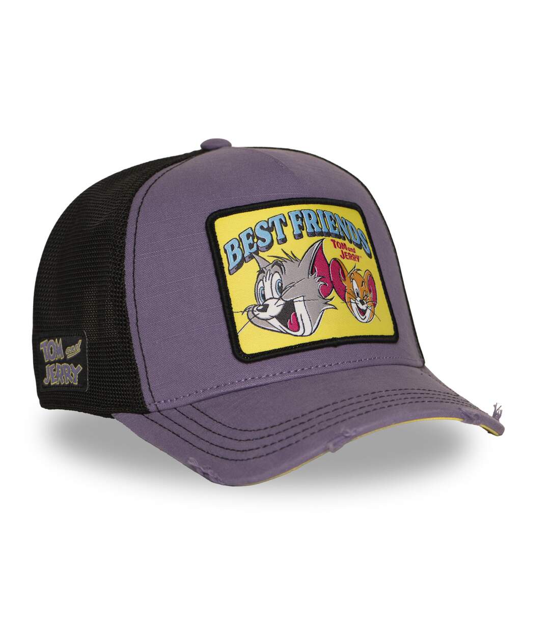 Casquette Trucker filet finitions premium Tom & Jerry Best Friends Capslab-4