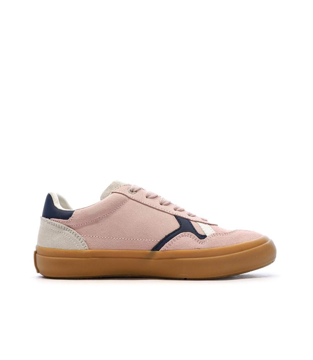 Baskets roses femme pepe jeans travis retro-2