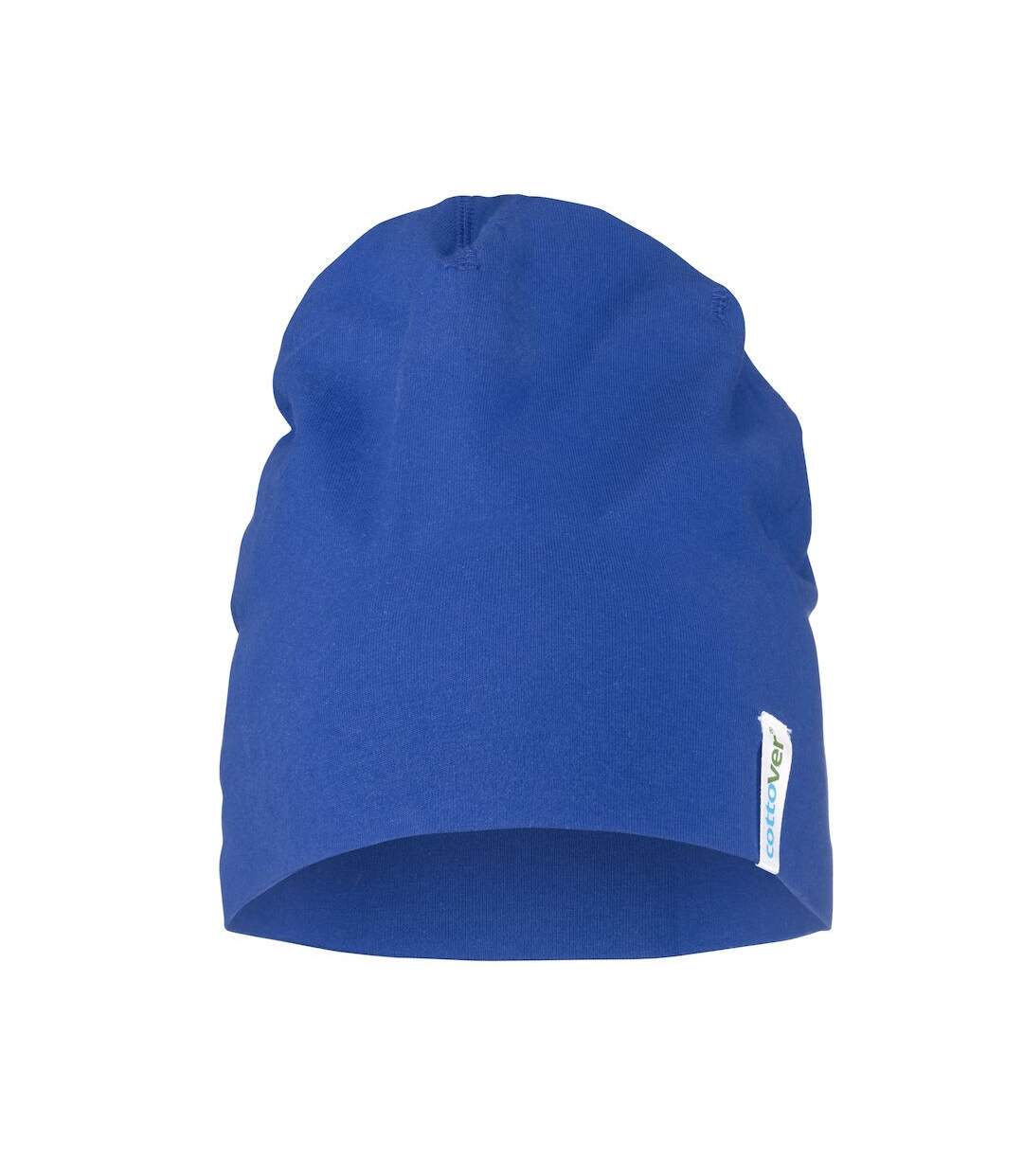 Bonnet adulte bleu roi Cottover-1