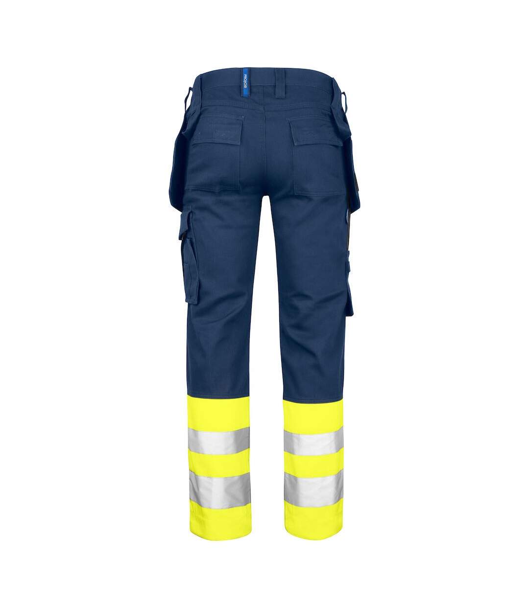 Mens hi-vis trousers yellow/navy Projob-2