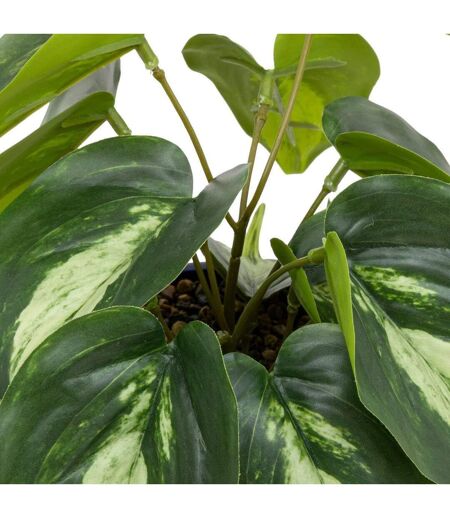Plante Artificielle en Pot Soleya 30cm Bleu