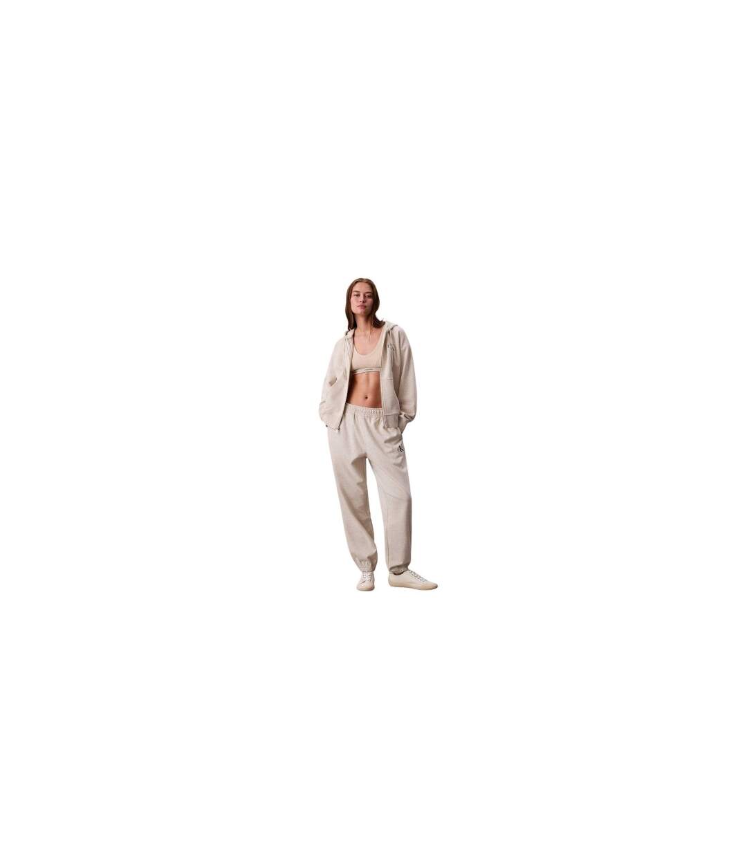Pantalon De Jogging Motif/style À Motifs Femme Vanille Calvin Klein-1