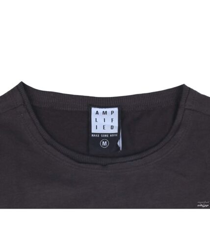 T-shirt in utero adulte gris foncé Amplified