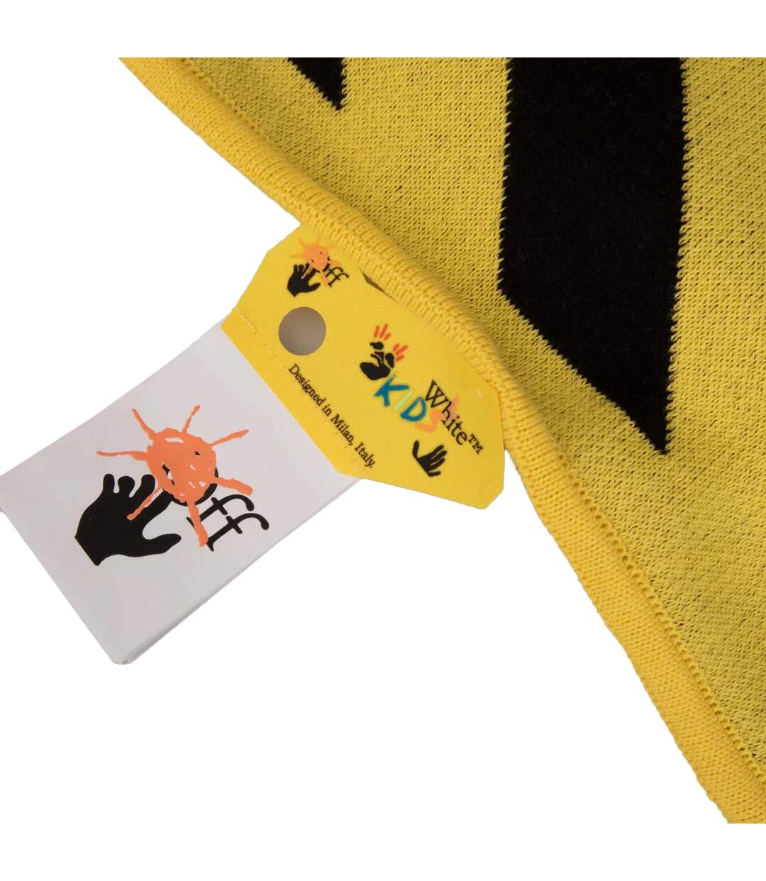 écharpe arrow taille unique jaune / noir Off White-2