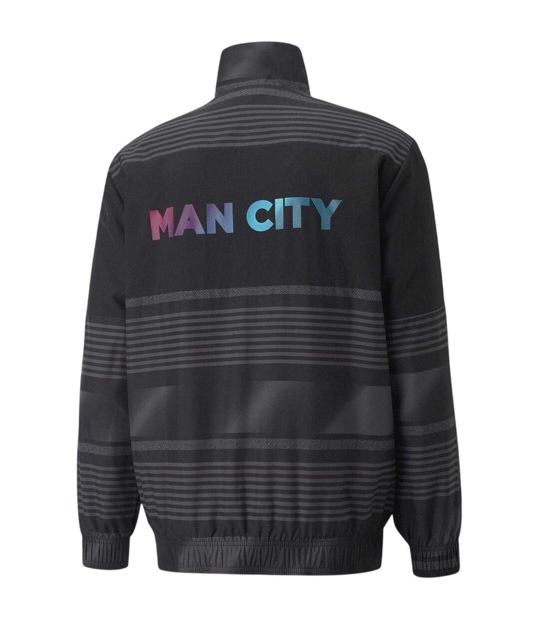 Mens Manchester City Fc Anorak  Black Puma-3