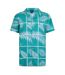 Chemise Motif/style À Motifs Homme Bleu Sarcelle Bench-1