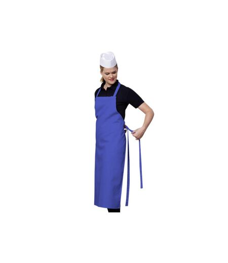 Tablier long de bistro taille unique bleu roi Jassz