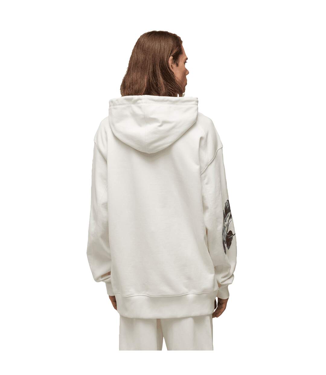Sweat À Capuche Homme Blanc Cassé Y-3-3