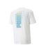T-shirt blanc homme puma power summer graphic - l-2