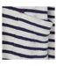 Sweat Motif/style Rayé Femme Blanc Cassé Lazy Jacks-3
