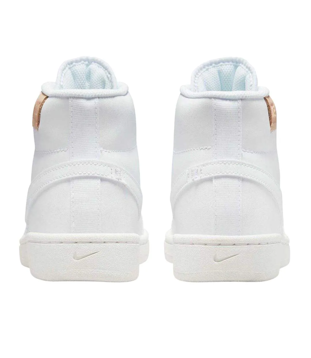 Womens/ladies Court Royale 2 Mid Cut Trainers White Nike-2