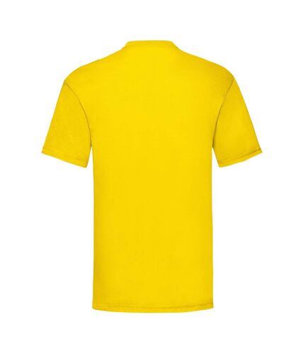 Fruit of the Loom Mens Valueweight T-Shirt (Yellow) - UTRW9334