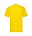 Fruit of the Loom Mens Valueweight T-Shirt (Yellow) - UTRW9334