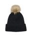Bonnet noir femme only beanie-1