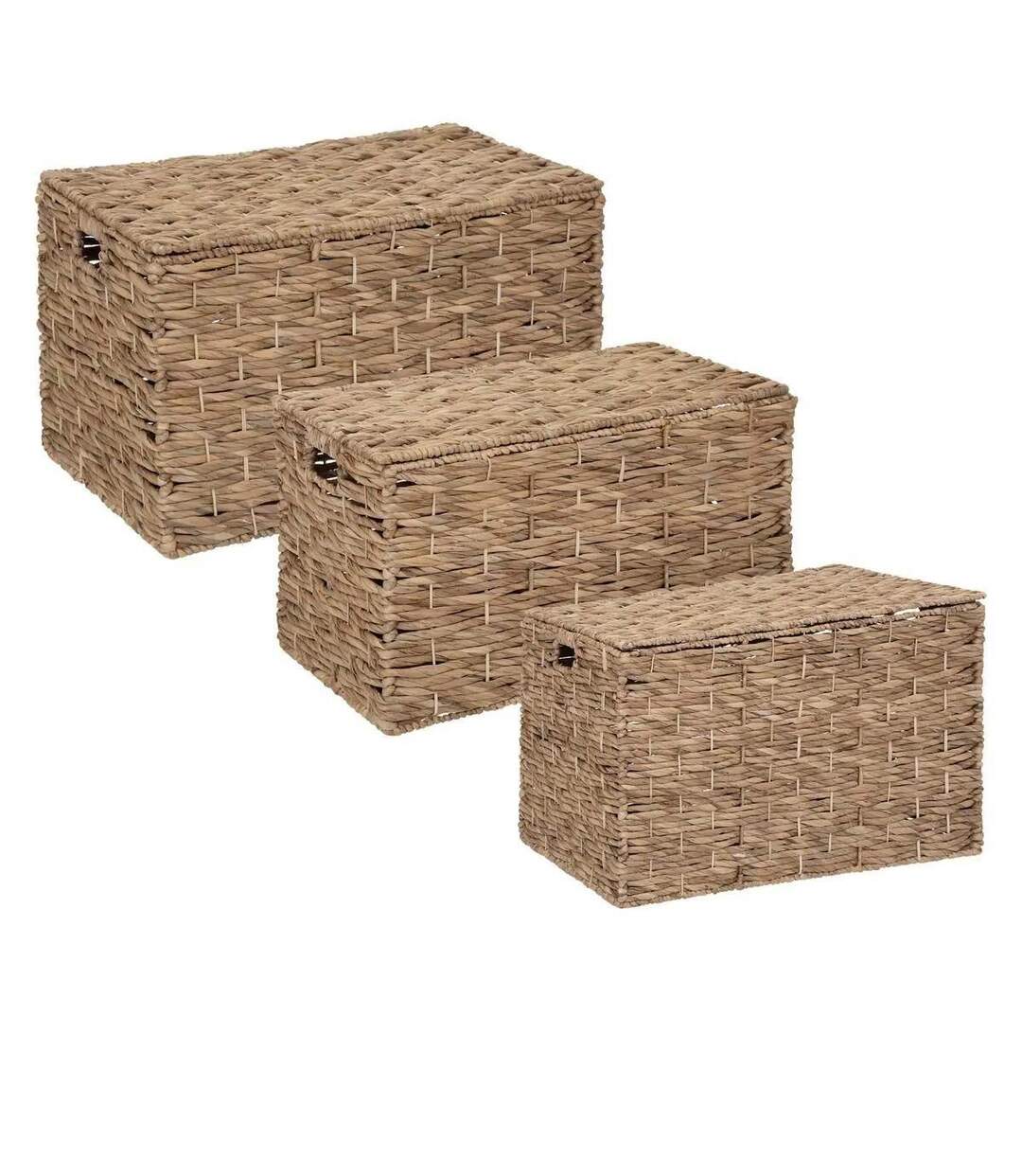Lot de 3 Malles de Rangement Origines 76cm Beige-1