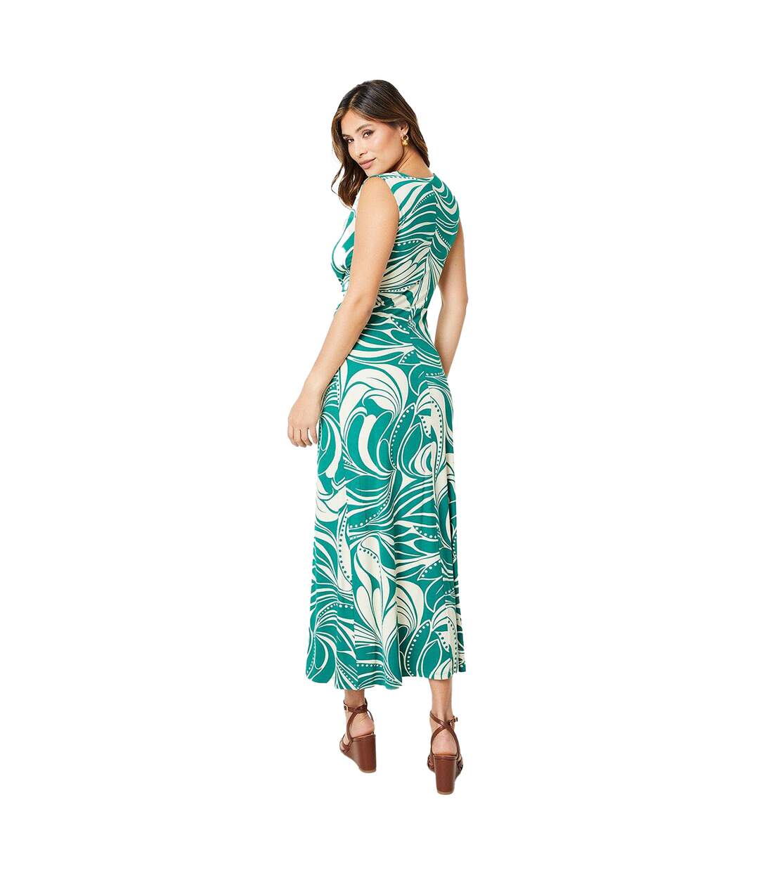 Robe femme vert Debenhams-2