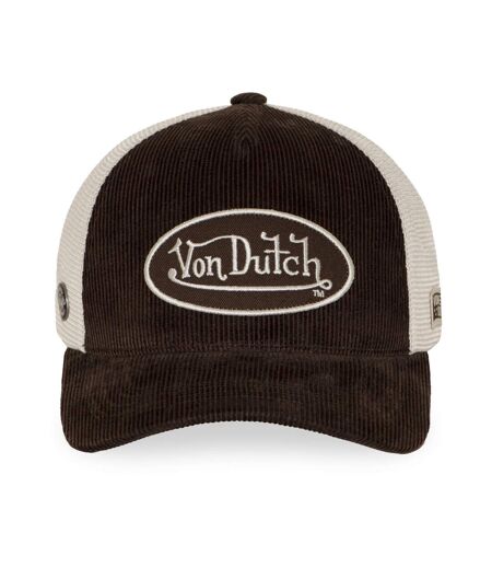 Casquette baseball premium filet en velours côtelé et patch LOFB49 Vondutch
