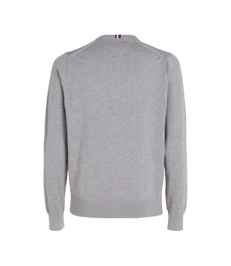 Pull Homme Gris Moyen Tommy Hilfiger
