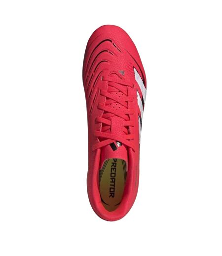 Chaussures De Foot Pour Terrain Ferme Predator Club Homme Rouge Blanc Adidas