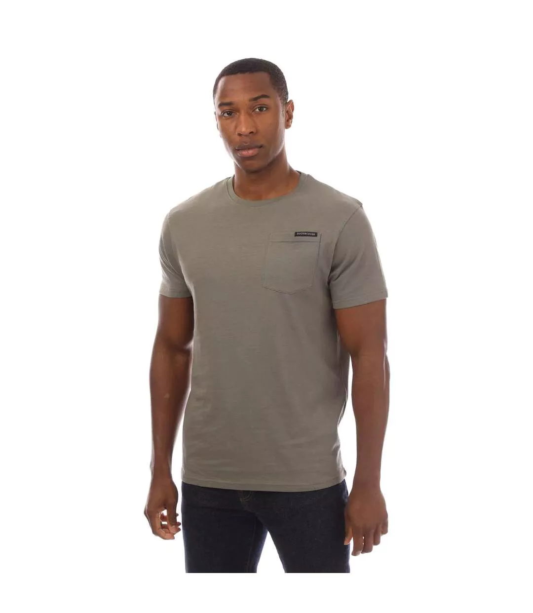 T-shirt Treymere Homme Vert Duck And Cover-1